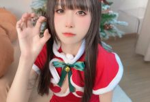 布丁大法 –  圣诞雪饼[99P-131.9M]-秀人美女