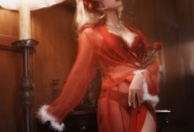 蠢沫沫-黑红纱裙[39P-1.47G]-秀人美女