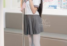 咬一口兔娘(Yiko湿润兔) – NO.203 十二月作品『地铁萌妹』[165P+1V-1.92G]-秀人美女