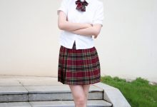 初夏女神 NO.246 安妮 JK人字拖[130P+1V／4.98GB]-秀人美女