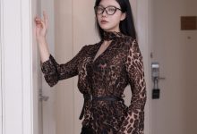 安然《豹纹》原版写真 [90P-1.04G]-秀人美女