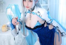 樱岛嗷 –  贝法尔斯特旗袍[15P-144.3M]-秀人美女