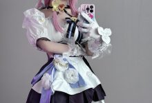 幼愛Youmeko –  崩坏3 爱莉希雅女仆装[20P-68.6M]-秀人美女