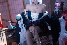 Seya-狮砸 –  原神 神里绫华·霜刃[12P-195.6M]-秀人美女