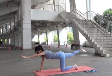 [15M私教版] 第002课 #背部 #拉伸 [1V-117M]-秀人美女