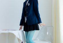 物恋传媒 NO.2269 菜菜-高跟鞋、薄蓝绿色丝（脚尖加固款）、胶带绑脚踝老头乐挠脚剧情[151P-1V-4.53G]-秀人美女