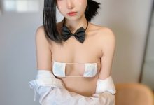 布丁大法 –  性感翘臀长腿 超细丁字裤[62P+10V-748.6M]-秀人美女