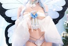 雨波HaneAme –  圣诞蝴蝶精灵[20P-102.9M]-秀人美女