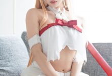 雨波HaneAme – 刀剑神域 亚斯娜 [59P-306MB]-秀人美女