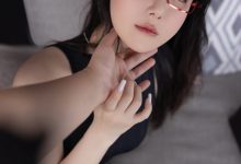 鱼子酱《眼镜娘》原版写真 [120P-1.29G]-秀人美女