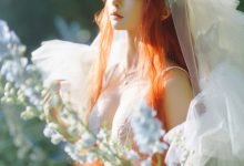 蠢沫沫  花丛婚纱 [67P 517M]-秀人美女