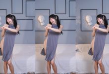 咬一口兔娘(Yiko湿润兔) –月票赠送 『鸳鸯戏』[1V-587.5M]-秀人美女