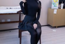 [BoBoSocks袜啵啵]NO.523 甜甜圈-皮鞋、厚黑丝[145P+1V／6.12GB]-秀人美女