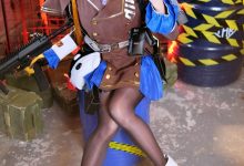 Kitaro_绮太郎 –  少女前线 云图计划 奇塔Mp7[9P-96.5M]-秀人美女