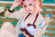 焖焖碳 明日方舟_澄闪泳装_[22P-166MB]-秀人美女