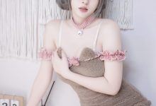 清水由乃 –  可爱灰熊[50P-269.5M]-秀人美女