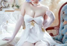 半半子-恰巴耶夫-白骑兵的旋律礼服[64P+2V-306MB]-秀人美女