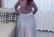 甜予摄影 NO.159 杨梅-皮鞋、蕾丝袜、薄肉丝[120P+2V／9.68GB]-秀人美女