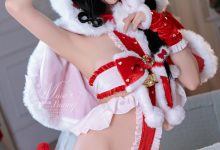 咬一口兔娘(Yiko湿润兔) –  十二月作品『兔兔圣诞礼物』[103P+1V-2.24G]-秀人美女