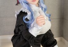 樱梨梨-甘雨修女[26P-566MB]-秀人美女