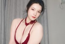 宋易欣-连体网状黑丝大白兔[17P+1V-66MB]-秀人美女