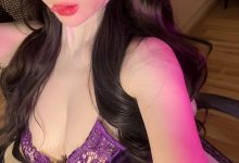 无欲无求的推土君_紫色性感细腰情趣内衣 [15P+5V-217MB]-秀人美女