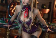 阿包也是兔娘 -黑枪呆兔女郎 [25P-626MB]-秀人美女