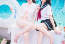 封疆疆v – &祖木子 能代x酒匂泳装 [43P-582MB]-秀人美女