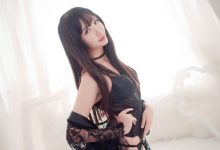 源纱希喵喵喵 - NO.003 黑色内衣 罩衫[17P]-秀人美女