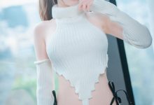 DJAWA Photo - Jiwon - Knit & Denim [87P-840MB]-秀人美女