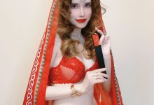 鹿八岁 - 红 [37P-186MB]-秀人美女