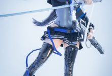 是一只熊仔 -  蓝色袖章 [25P-51MB]-秀人美女