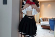 唐安琪性感黑色短裙拍摄花絮 [90P+2V-2.6G]-秀人美女