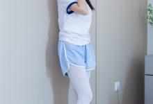 [BoBoSocks袜啵啵]NO.325 甜甜圈-皮鞋、厚白丝[145P+1V／6.81GB]-秀人美女