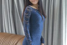 [IESS异思趣向] 2023.10.11 丝享家 1556 婉萍《蓝色镂空包臀裙》[86P-99.3M]-秀人美女