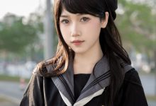 不呆猫-放课后野外JK[101P-1.75MB]-秀人美女