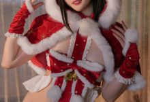 Natsuko夏夏子-圣诞雪精灵 [48P+1V-600MB]-秀人美女