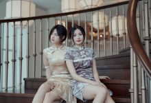 [YITUYU艺图语]2023.04.22 旗袍姐妹花 dudu [22+1P／201MB]-秀人美女