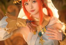 白莉爱吃巧克力 - 原理猪 原神-妮露 [10P-416MB]-秀人美女