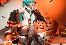 星之迟迟 万圣节MIKU  [53P-305M]-秀人美女