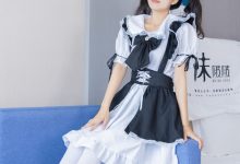 [BoBoSocks袜啵啵]NO.306 奶油-高跟鞋、皮鞋、厚白丝大腿袜、厚肉丝、白棉袜[140P+1V／5.83GB]-秀人美女