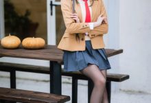 瓜希酱 – 樱岛麻衣 校服 [26P-74MB]-秀人美女