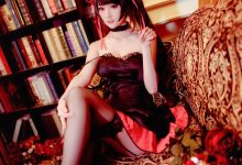 yui金鱼 NO.012 时崎狂三 黑裙 [11P-166MB]-秀人美女