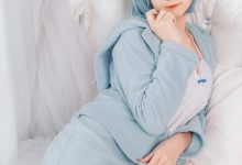 许枳 NO.005 蕾姆的小床 [21P-127MB]-秀人美女