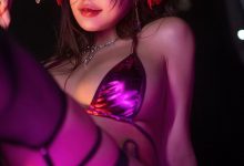 于芷晴 – 微密圈 情趣吊带袜[16P-59.3M]-秀人美女