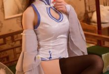 大大卷卷小卷 -  碧蓝航线逸仙&英雄联盟阿狸 [15P-130MB]-秀人美女