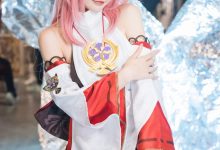 糖果果candy - NO.09 八重神子 [18P-318MB]-秀人美女