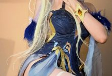 轩子巨2兔 -  原神凝光 [12P-12MB]-秀人美女