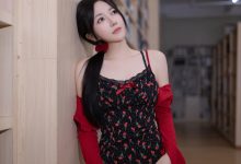 鱼子酱《图书馆》原版写真 [120P-1.29G]-秀人美女