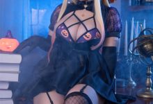 自闭颜球球(无颜小天使wy) - 喜多川海梦万圣节 [46P-414MB]-秀人美女